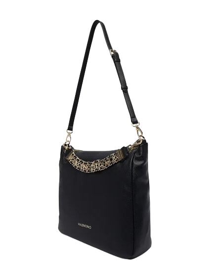 LENA Bolso de mano con correa para el hombro. negro - Bolsos Mujer
