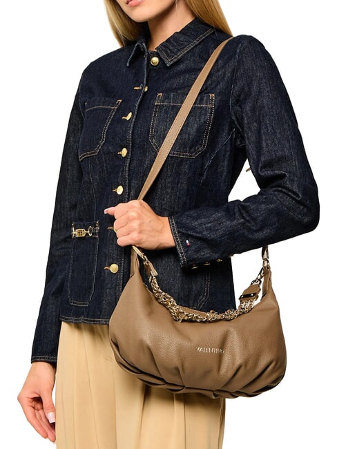 LENA Bolso de hombro con correa para el hombro. gris pardo - Bolsos Mujer