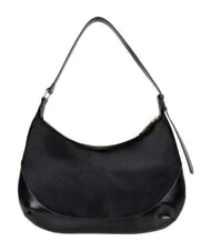 MARIO VALENTINO APOLLINE Bolso de hombro de piel negro - Bolsos Mujer - 3