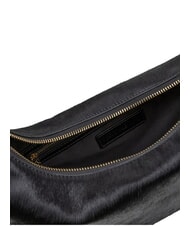 MARIO VALENTINO APOLLINE Bolso de hombro de piel negro - Bolsos Mujer - 4