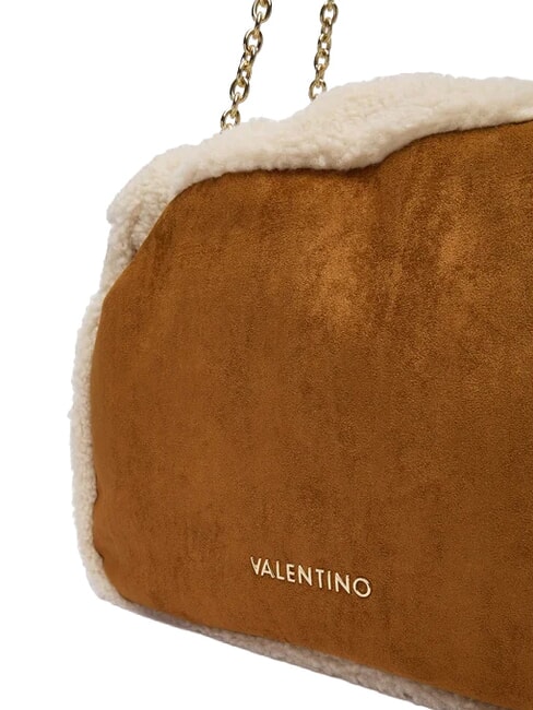 MAX Bolso de hombro con cadena cuero/crudo - Bolsos Mujer