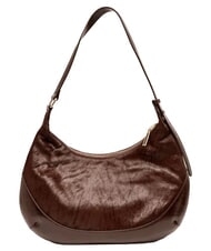 MARIO VALENTINO APOLLINE Bolso de hombro de piel caf&eacute;" - Bolsos Mujer - 4