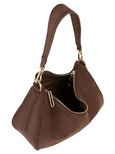 FAIRBANKS Bolso de hombro caf&eacute;" - Bolsos Mujer