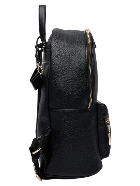 MAURY Mochila con bolsillo frontal negro - Bolsos Mujer