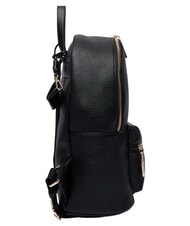 MARIO VALENTINO MAURY Mochila con bolsillo frontal negro - Bolsos Mujer - 2