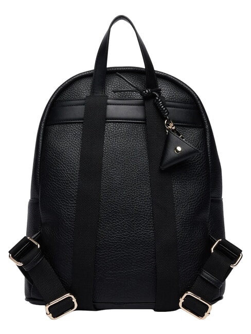 MAURY Mochila con bolsillo frontal negro - Bolsos Mujer