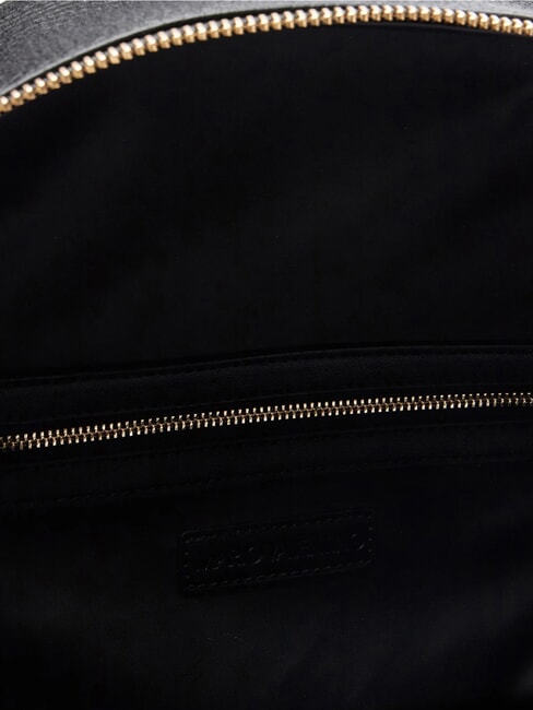 MAURY Mochila con bolsillo frontal negro - Bolsos Mujer