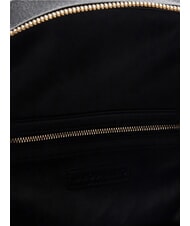 MARIO VALENTINO MAURY Mochila con bolsillo frontal negro - Bolsos Mujer - 4
