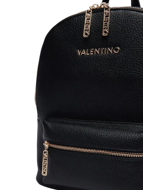 MAURY Mochila con bolsillo frontal negro - Bolsos Mujer