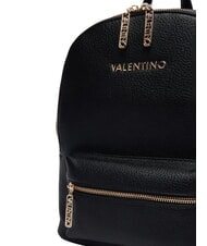 MARIO VALENTINO MAURY Mochila con bolsillo frontal negro - Bolsos Mujer - 5