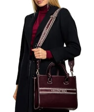 MARIO VALENTINO WINTER AELLA Bolso de mano con correa para el hombro. Burdeos - Bolsos Mujer - 2