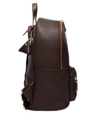 MARIO VALENTINO MAURY Mochila con bolsillo frontal caf&eacute;" - Bolsos Mujer - 2