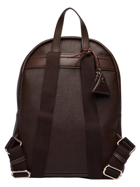 MAURY Mochila con bolsillo frontal caf&eacute;" - Bolsos Mujer