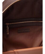 MARIO VALENTINO MAURY Mochila con bolsillo frontal caf&eacute;" - Bolsos Mujer - 4