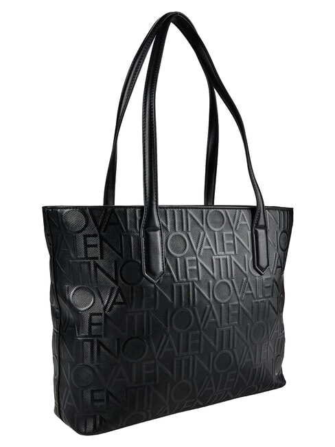 GYNEVRA RE Bolso de compras de hombro negro - Bolsos Mujer