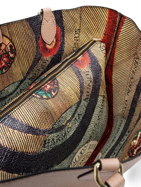 PLANETARIUM Bolso de hombro con cartera cl&aacute;sico/beige - Bolsos Mujer