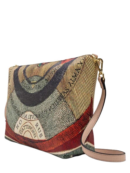 PLANETARIUM Bolso de hombro con cartera cl&aacute;sico/beige - Bolsos Mujer