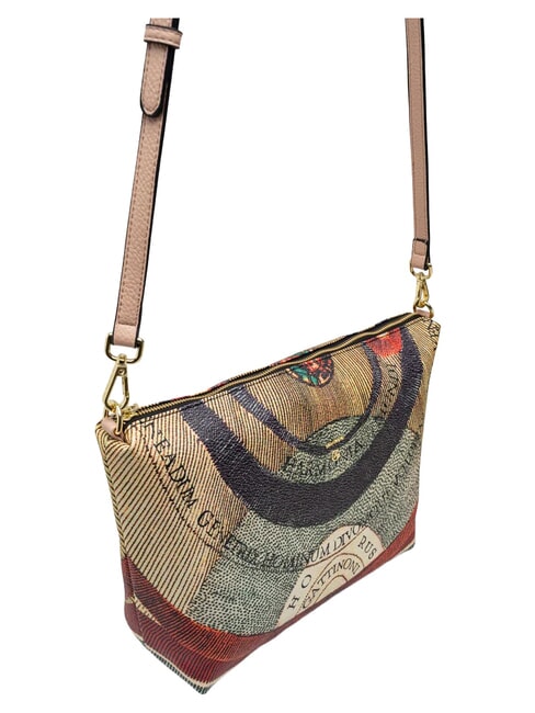 PLANETARIUM Bolso de hombro con cartera cl&aacute;sico/beige - Bolsos Mujer