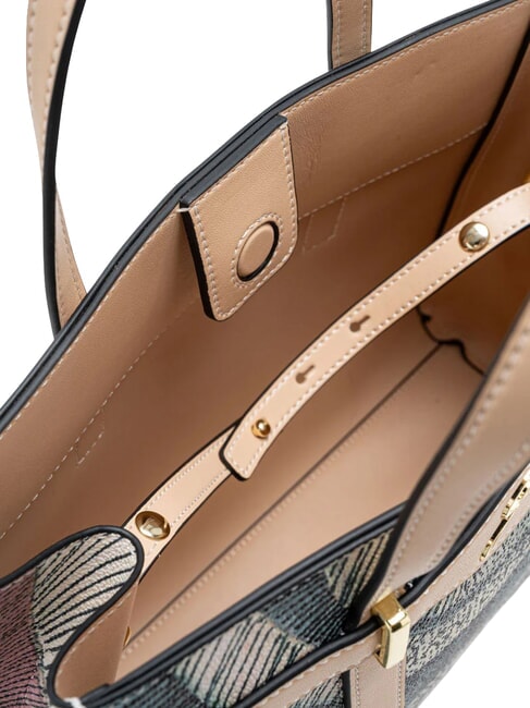 PLANETARIUM Bolso de mano con correa para el hombro y cartera. acuarela/beige - Bolsos Mujer