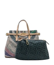 GATTINONI PLANETARIUM Bolso de mano con correa para el hombro y cartera. acuarela/beige - Bolsos Mujer - 6