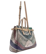 GATTINONI PLANETARIUM Bolso de mano con correa para el hombro y cartera. acuarela/beige - Bolsos Mujer - 7