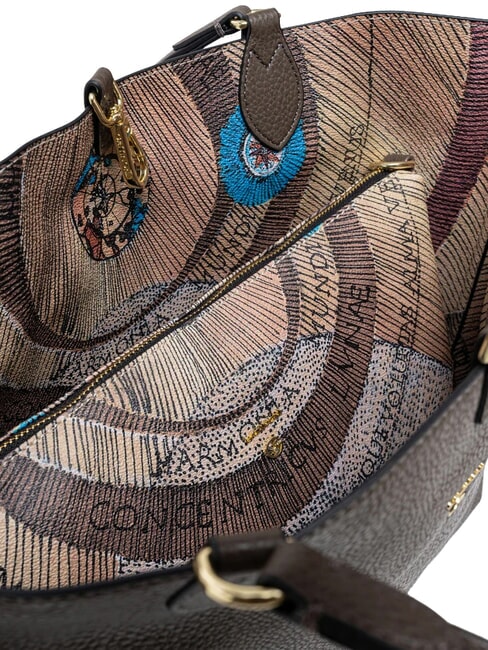 PLANETARIUM Comprador de doble cara verde militar/wilde - Bolsos Mujer