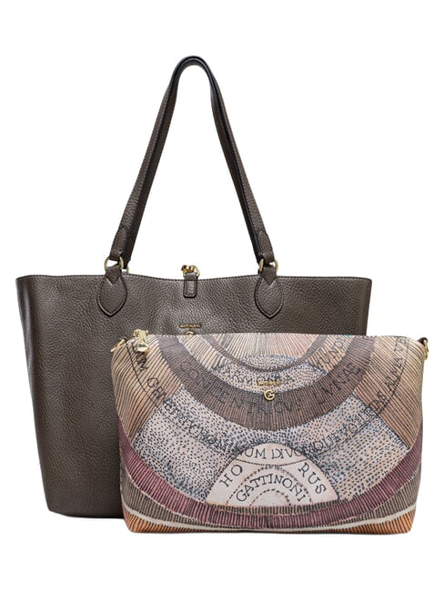 PLANETARIUM Comprador de doble cara verde militar/wilde - Bolsos Mujer