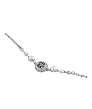 GUESS TINY PEARLY Collar con dije central con logo G - Collares