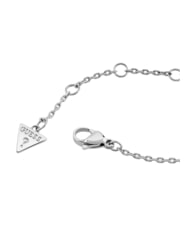 GUESS TINY PEARLY Collar con dije central con logo G SILVER - Collares - 3