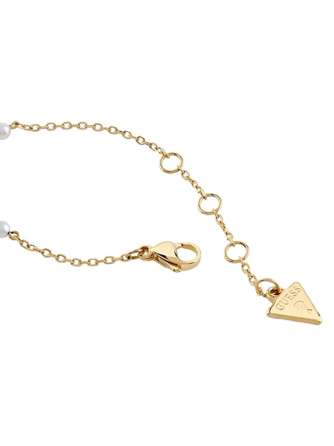 BELOVED Pulsera con dije en forma de coraz&oacute;n oro amarillo - Pulseras