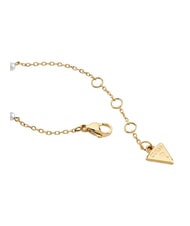 GUESS BELOVED Pulsera con dije en forma de coraz&oacute;n oro amarillo - Pulseras - 3