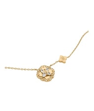GUESS WILD FLOWER Collar con dije central en forma de coraz&oacute;n - Collares