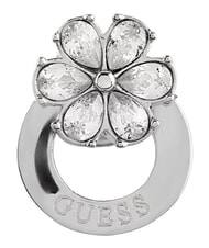 GUESS ACE OF DIAMONDS Pendientes con aplicaci&oacute;n de cristal SILVER - Pendientes - 2
