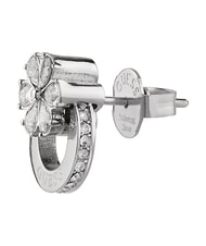 GUESS ACE OF DIAMONDS Pendientes con aplicaci&oacute;n de cristal SILVER - Pendientes - 3
