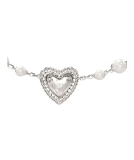 GUESS BELOVED Pulsera con dije en forma de coraz&oacute;n SILVER - Pulseras - 2
