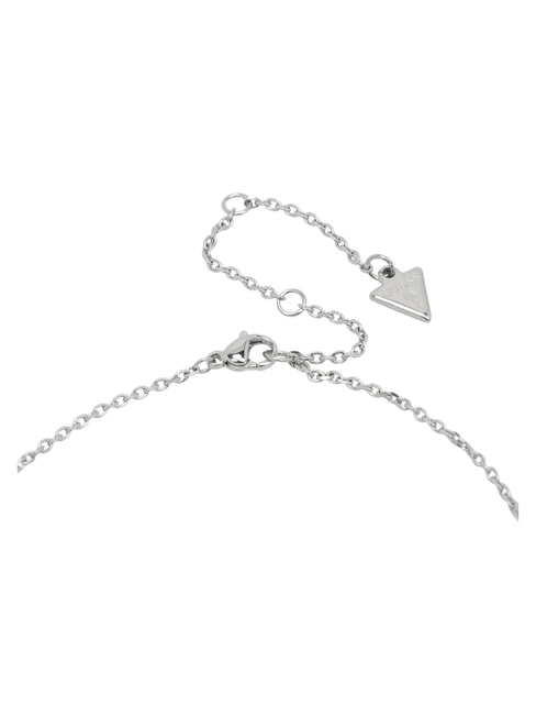 BORBOLETA Collar con colgante de mariposa SILVER - Collares