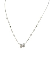GUESS BORBOLETA Collar con colgante de mariposa SILVER - Collares - 4