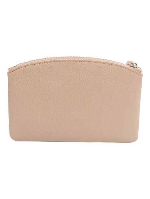 ROUNDED ENVELOPE Bolso de mano de cuero rosetas - Bolsos Mujer