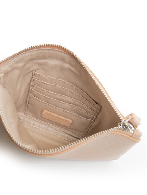 ROUNDED ENVELOPE Bolso de mano de cuero rosetas - Bolsos Mujer