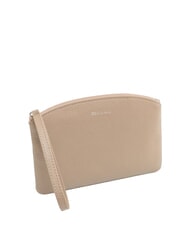 COCCINELLE ROUNDED ENVELOPE Bolso de mano de cuero topo c&aacute;lido - Bolsos Mujer - 2