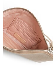 COCCINELLE ROUNDED ENVELOPE Bolso de mano de cuero topo c&aacute;lido - Bolsos Mujer - 5