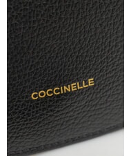 COCCINELLE ALPHA Minibolso de hombro negro - Bolsos Mujer - 4