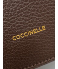 COCCINELLE ALPHA Minibolso de hombro morena - Bolsos Mujer - 3