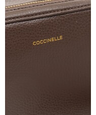 COCCINELLE ALPHA Minibolso de hombro, de piel. morena - Bolsos Mujer - 4