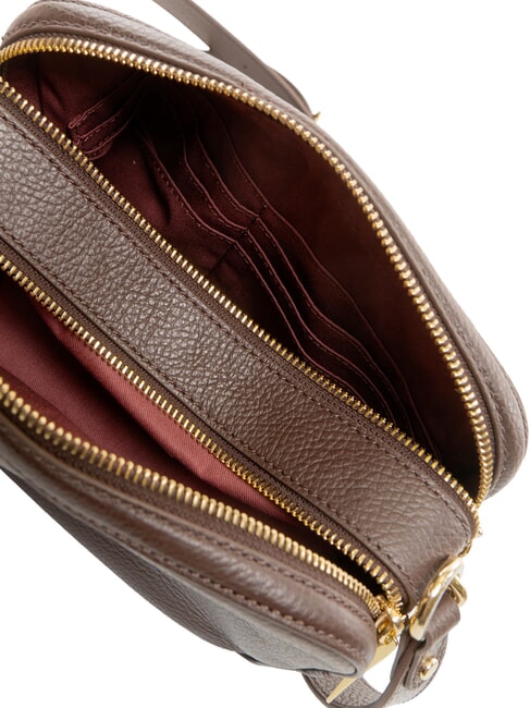 ALPHA Minibolso de hombro, de piel. morena - Bolsos Mujer