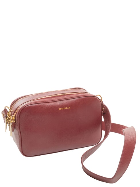 ALPHA Minibolso de hombro, de piel. grosella - Bolsos Mujer