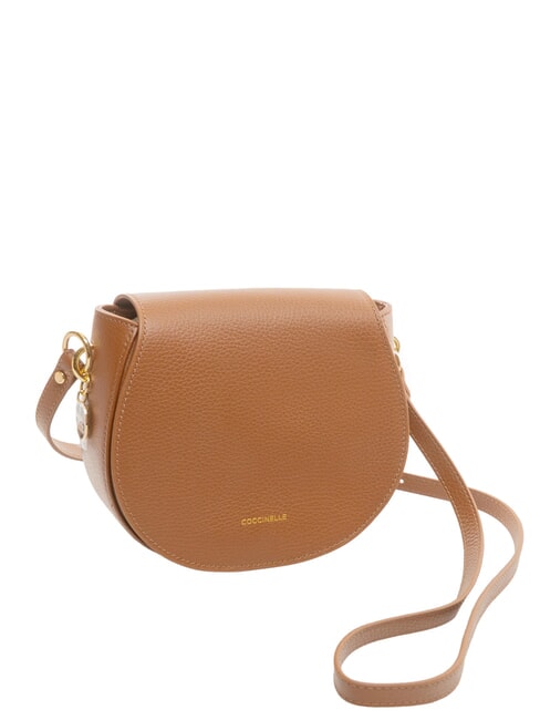 ALPHA Minibolso de hombro co&ntilde;ac - Bolsos Mujer