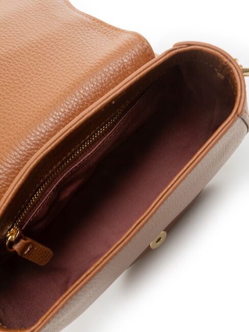 ALPHA Minibolso de hombro co&ntilde;ac - Bolsos Mujer