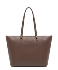 COCCINELLE ALPHA Bolsa de compras de cuero morena - Bolsos Mujer - 3