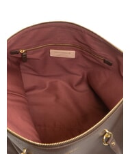 COCCINELLE ALPHA Bolsa de compras de cuero morena - Bolsos Mujer - 5